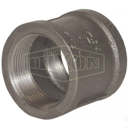 Dixon Threaded Pipe Coupling, 1 in Nominal, FNPT Connection End Style, 150 lb, Iron RHC100